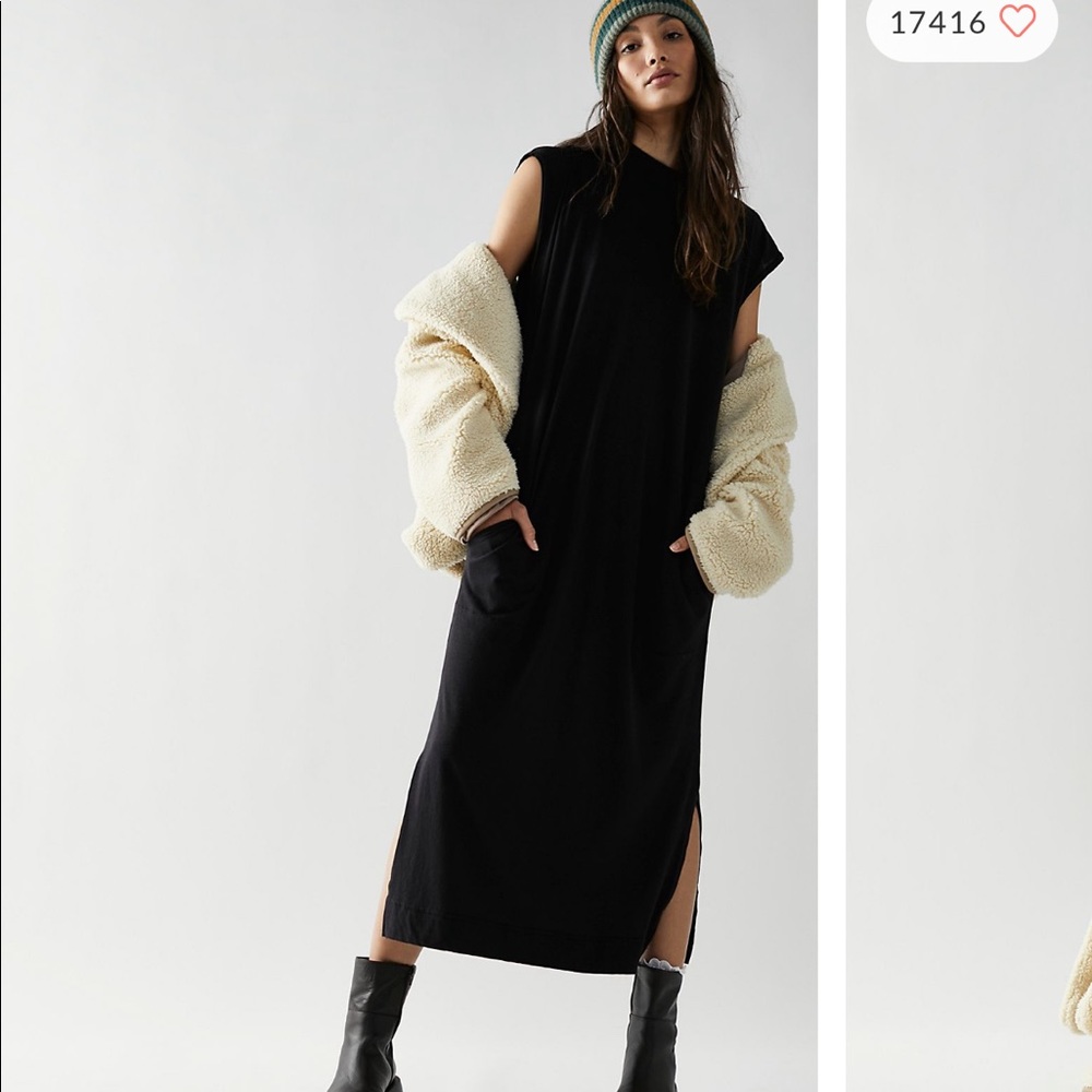 All day long midi t-shirt dress